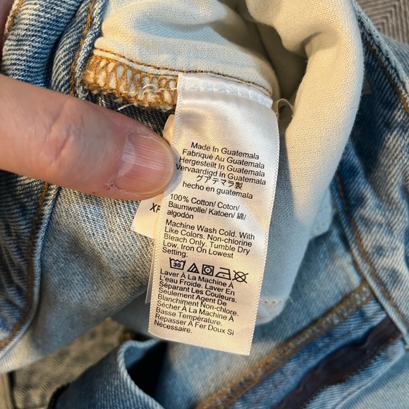 NWT Madewell Baggy Straight Jeans Size 14W - Picture 12 of 13